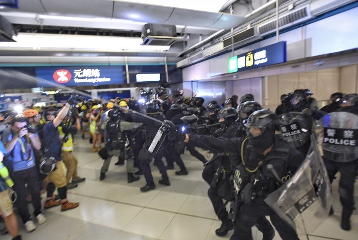 Demonstracje w Hongkongu